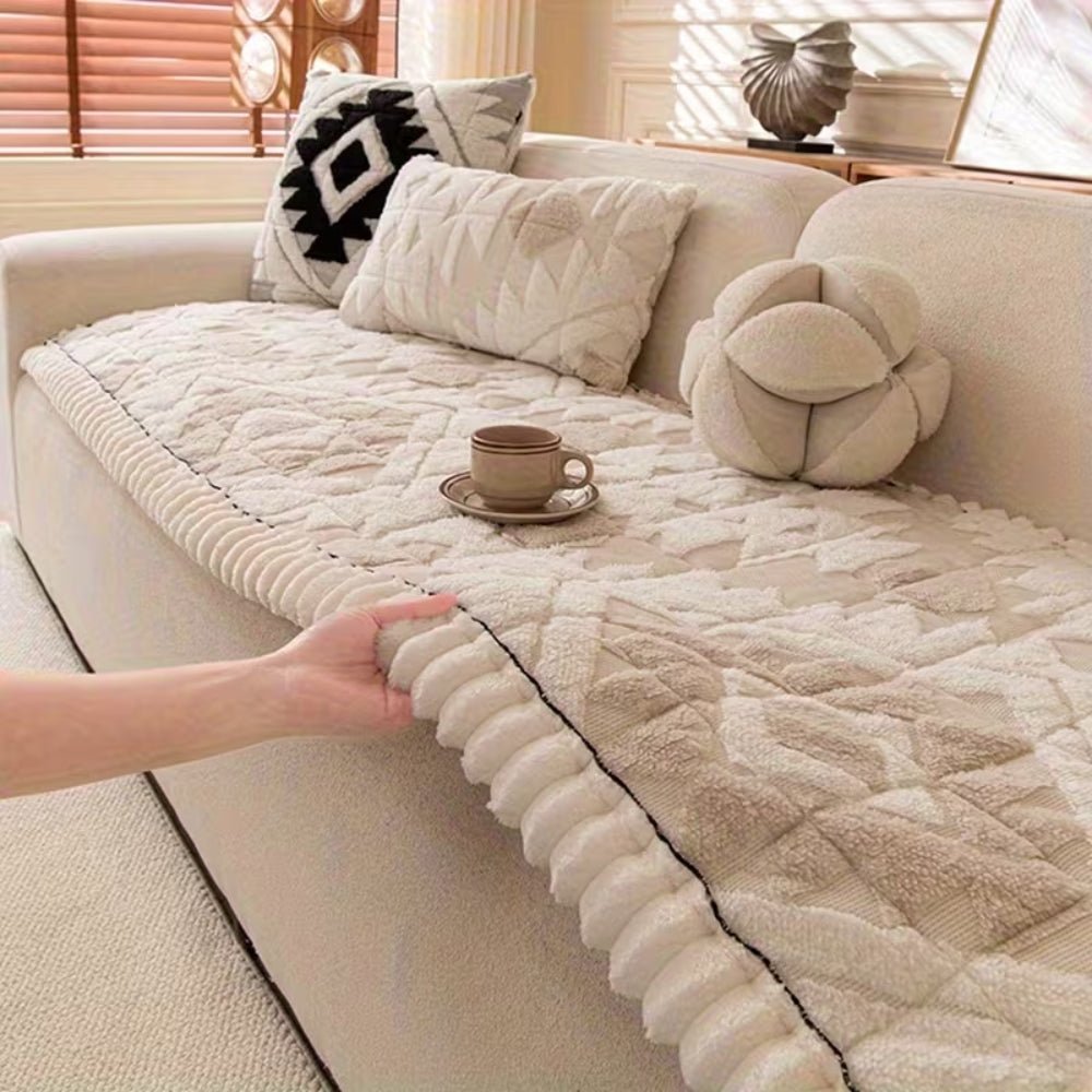 Gewatteerde Sofa Cover – Winter Bankhoes
