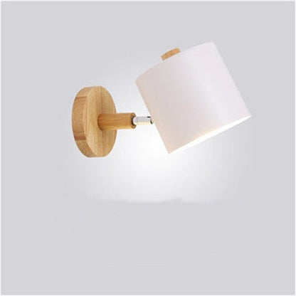 Moderne LED-Houten Slaapkamer Wandlamp