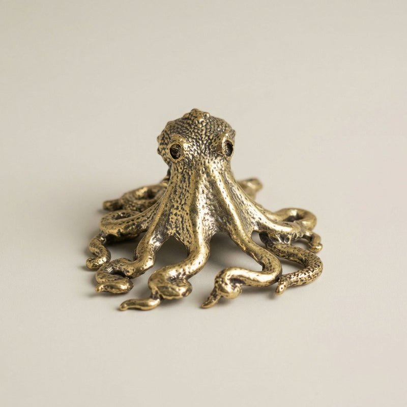 Messing Octopus Beeld
