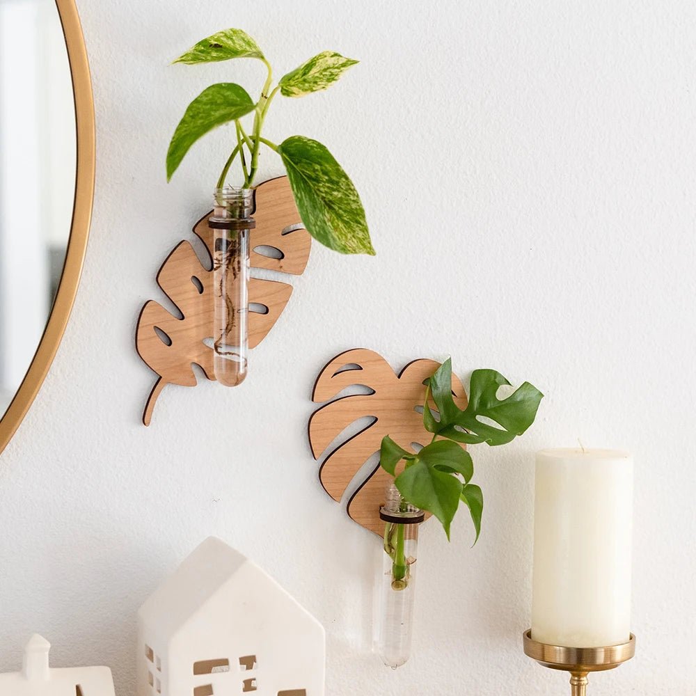 Handgemaakte Houten Wand Plantenbak