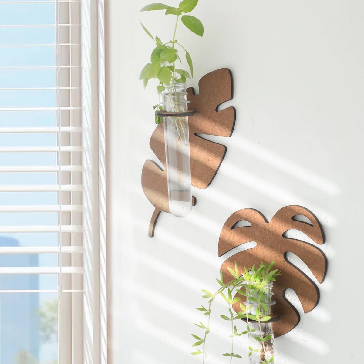 Handgemaakte Houten Wand Plantenbak
