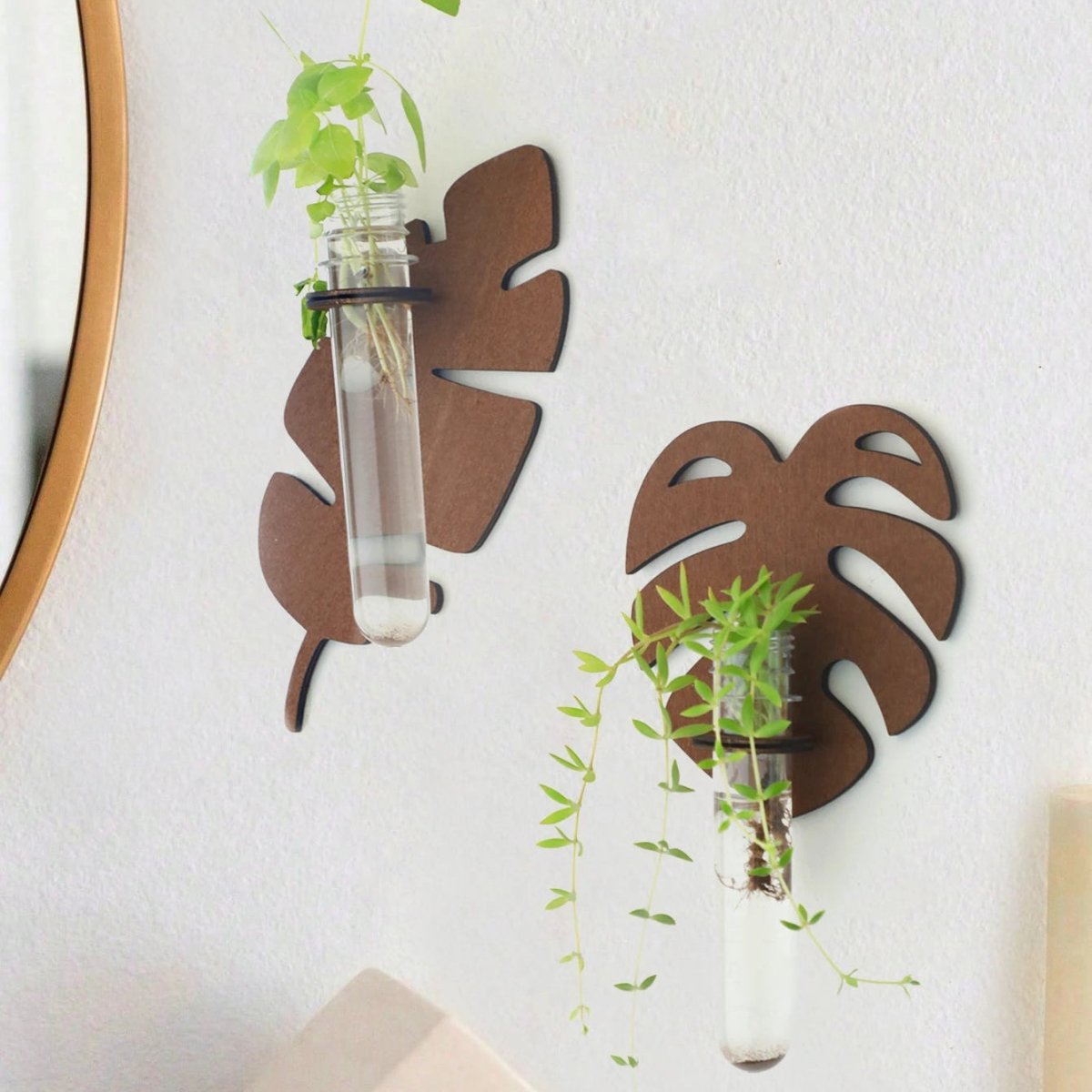 Handgemaakte Houten Wand Plantenbak