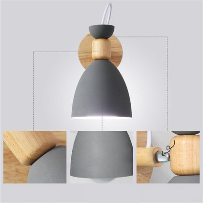 Moderne LED-Houten Slaapkamer Wandlamp
