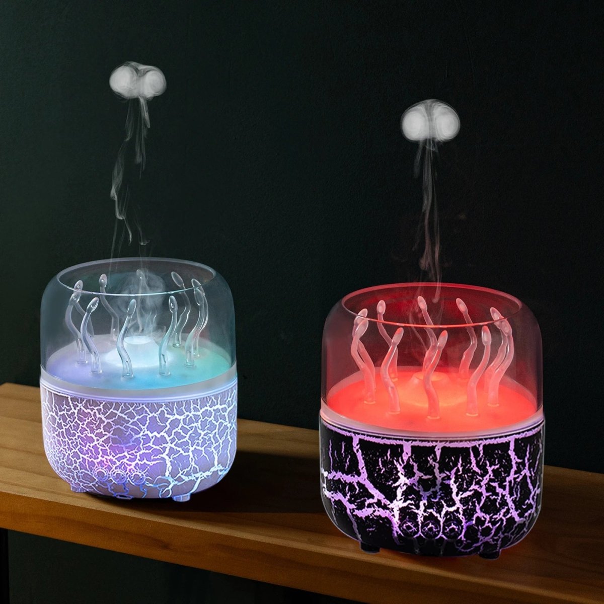 Kwallen diffuser – aroma luchtbevochtiger.