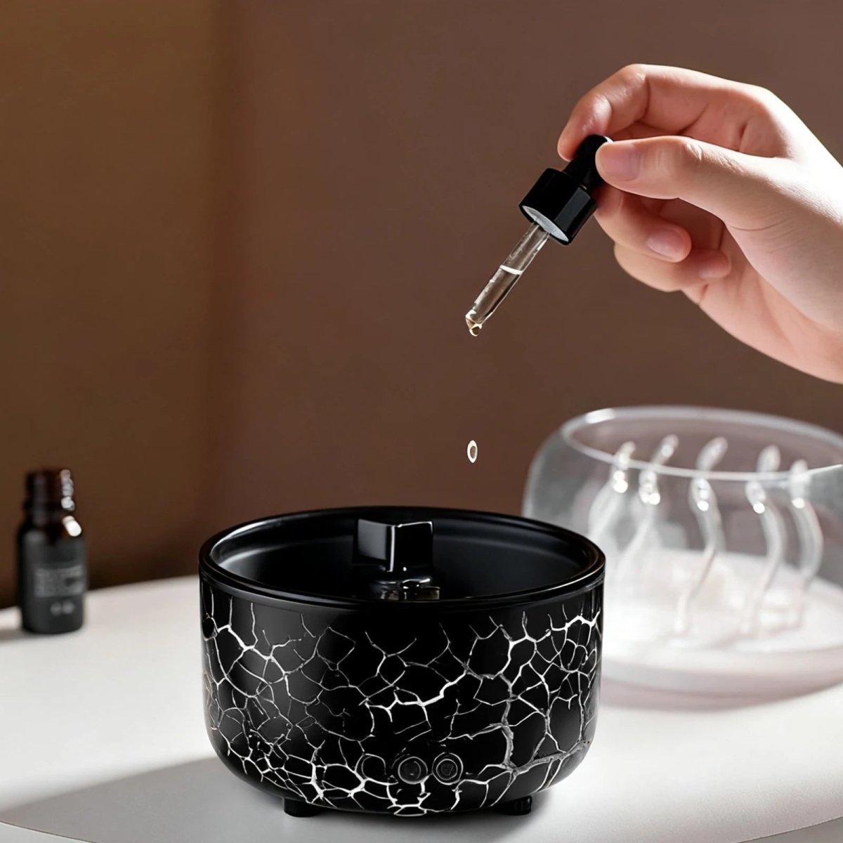 Kwallen diffuser – aroma luchtbevochtiger.