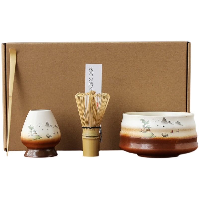 Matcha Set Japanse Theeset Bamboe Garde Kom Starter Set