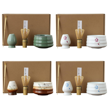 Matcha Set Japanse Theeset Bamboe Garde Kom Starter Set