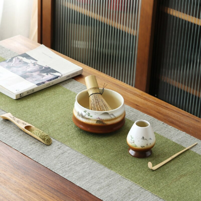 Matcha Set Japanse Theeset Bamboe Garde Kom Starter Set