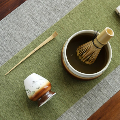 Matcha Set Japanse Theeset Bamboe Garde Kom Starter Set