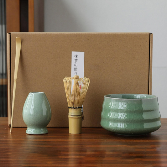 Matcha Set Japanse Theeset Bamboe Garde Kom Starter Set