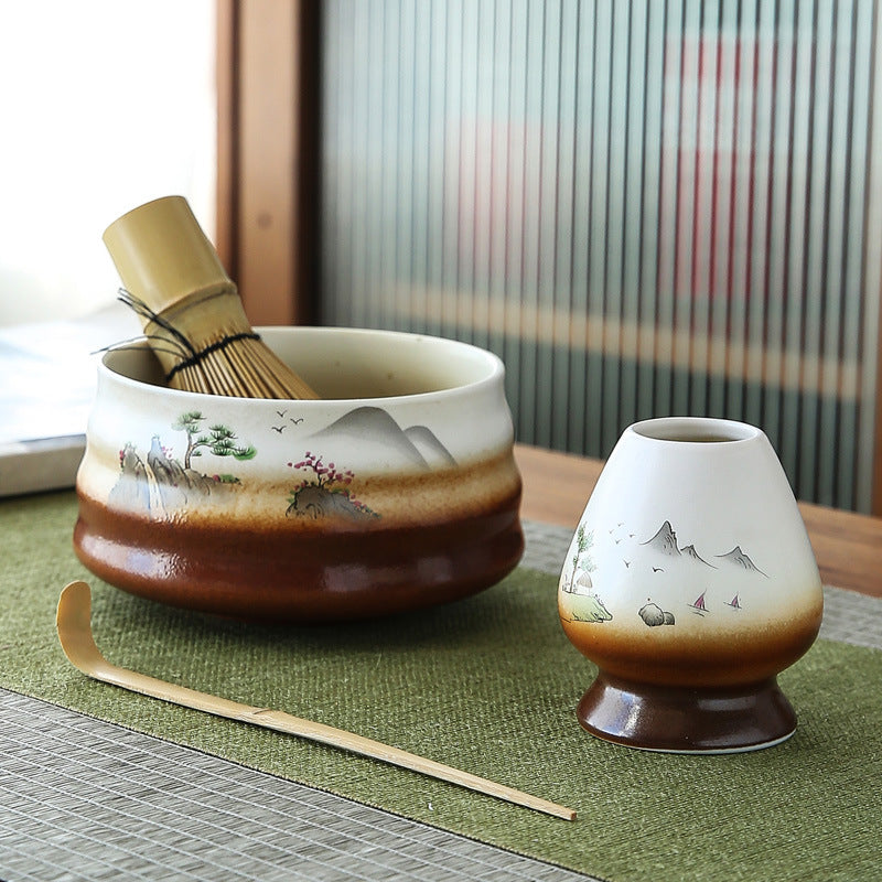 Matcha Set Japanse Theeset Bamboe Garde Kom Starter Set