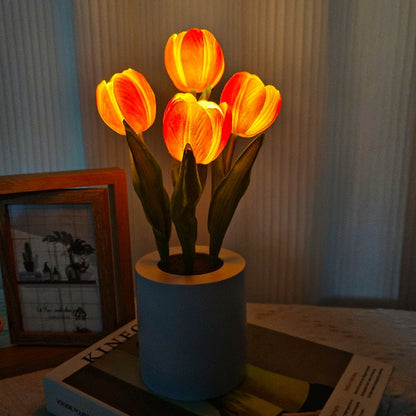 Zonnebloem LED Tafellamp Bloemen Nachtlamp Sfeerverlichting Romantisch Cadeau Bureau Lamp