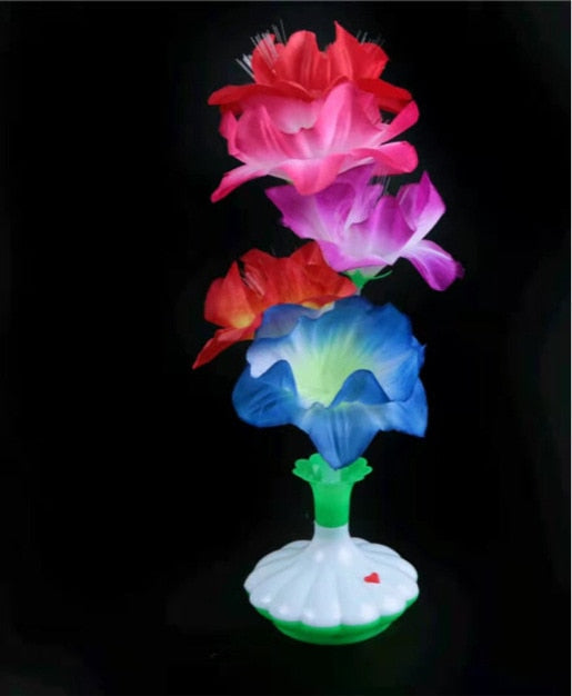 Zonnebloem LED Tafellamp Bloemen Nachtlamp Sfeerverlichting Romantisch Cadeau Bureau Lamp