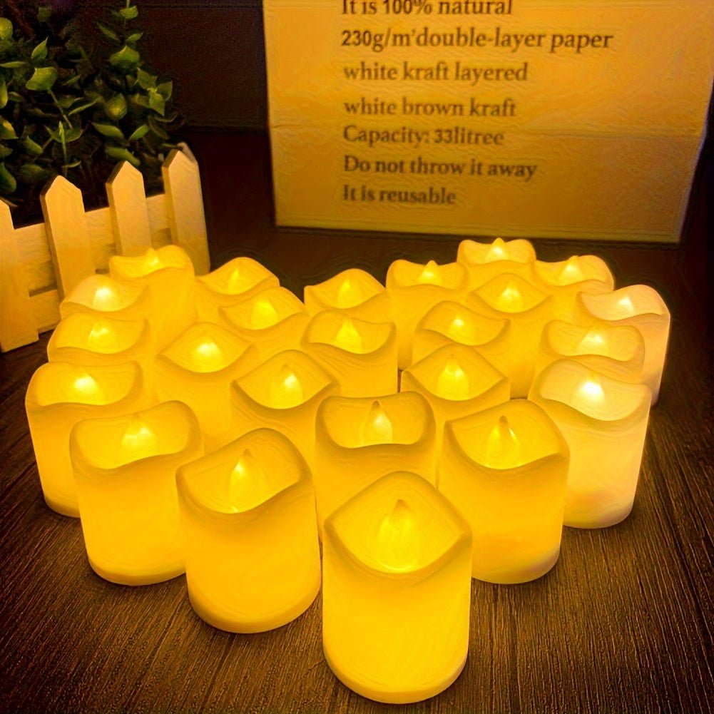 LED waxinelichtjes – flikkerende kaarsen