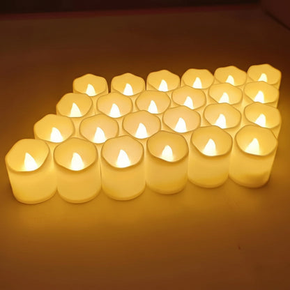 LED waxinelichtjes – flikkerende kaarsen