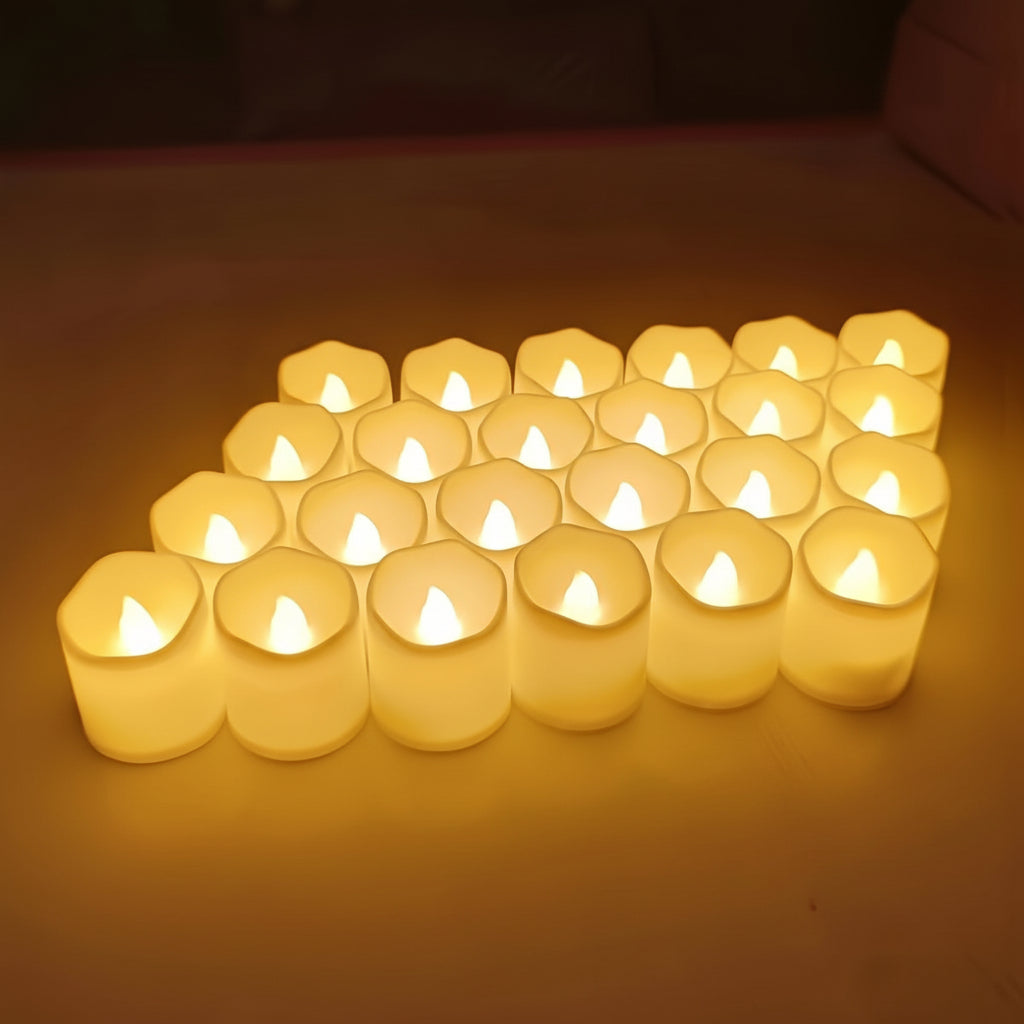 LED waxinelichtjes – flikkerende kaarsen