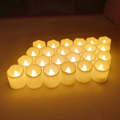 LED waxinelichtjes – flikkerende kaarsen