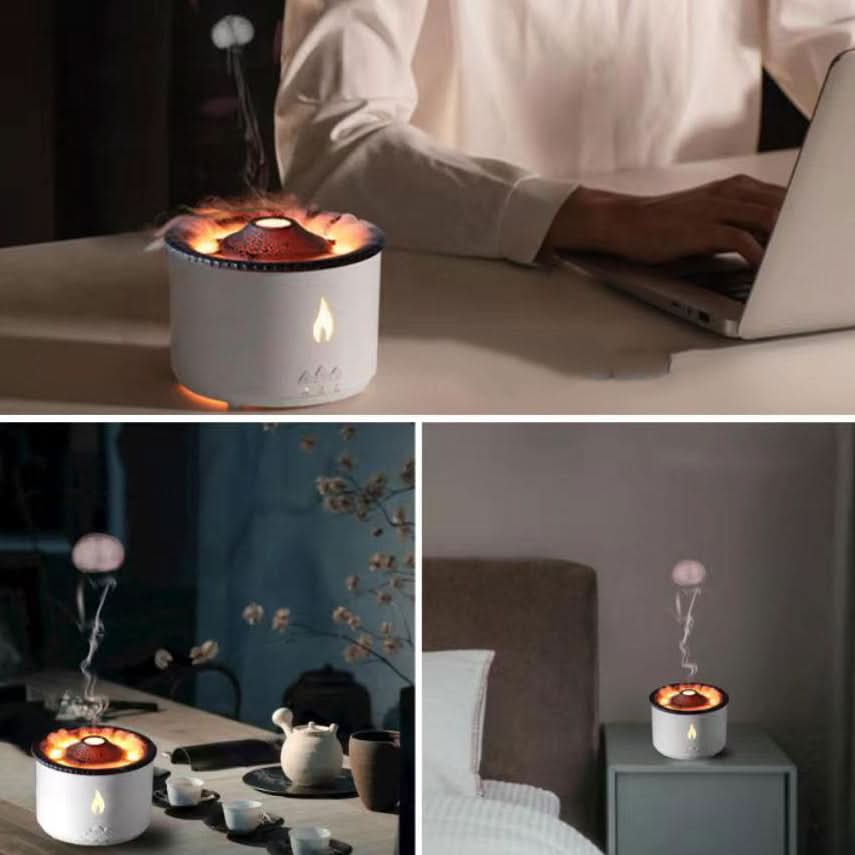 Aroma diffuser vlameffect