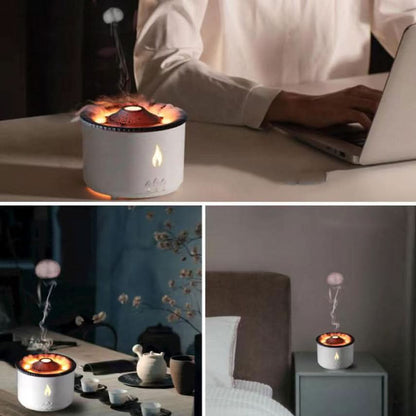 Aroma diffuser vlameffect