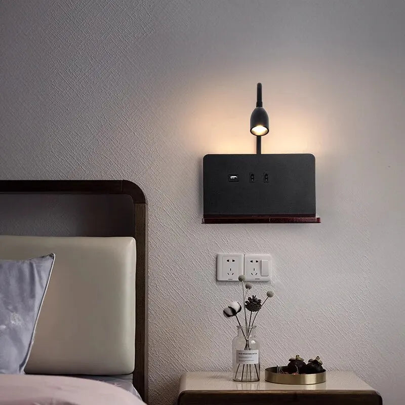 NatureCharge - Oplaadbare Wandlamp