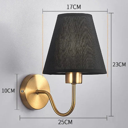 OldGlimmer - Wandlamp van Stof