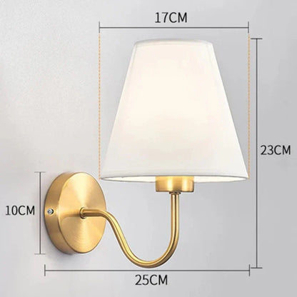 OldGlimmer - Wandlamp van Stof