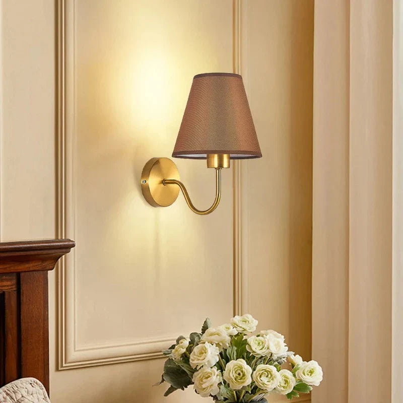 OldGlimmer - Wandlamp van Stof