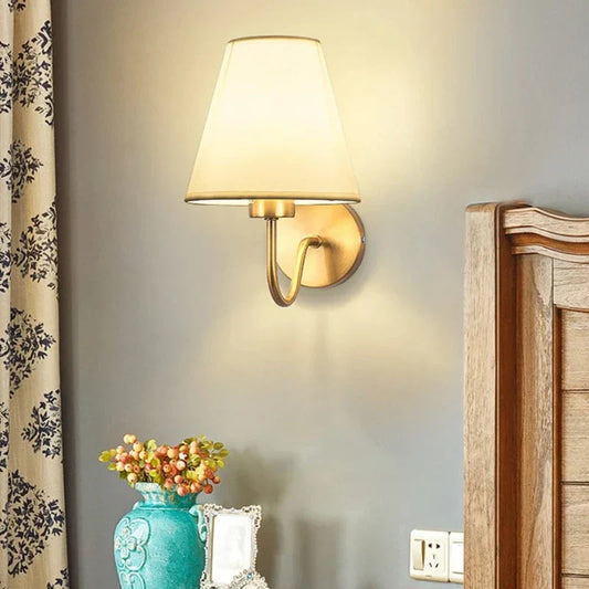 OldGlimmer - Wandlamp van Stof