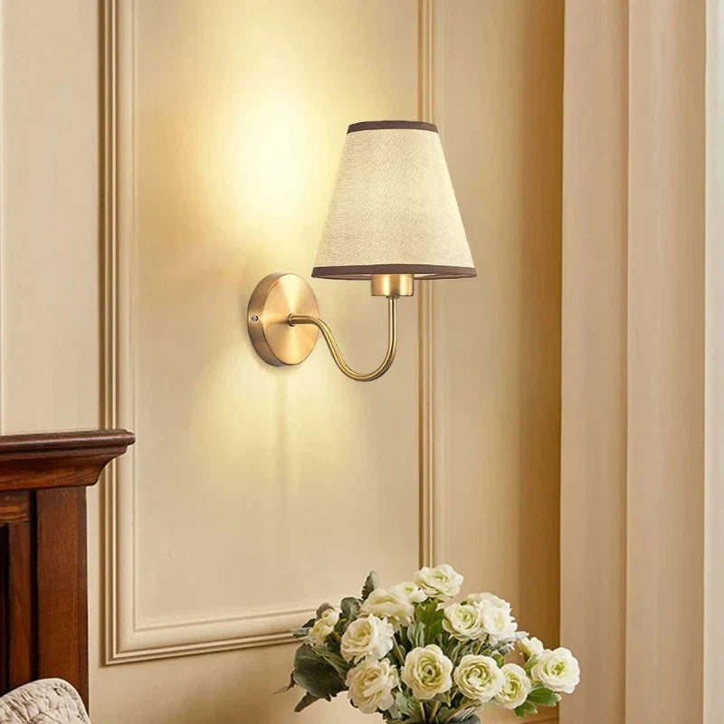 OldGlimmer - Wandlamp van Stof