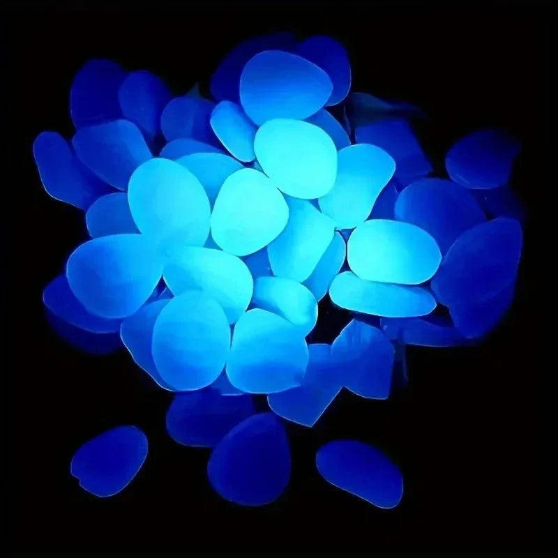 Lichtgevende Tuinstenen Nachtdecoratie