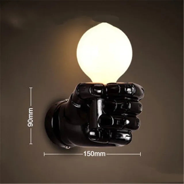 ChicForge - Metalen Wandlamp