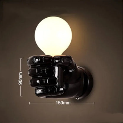 ChicForge - Metalen Wandlamp