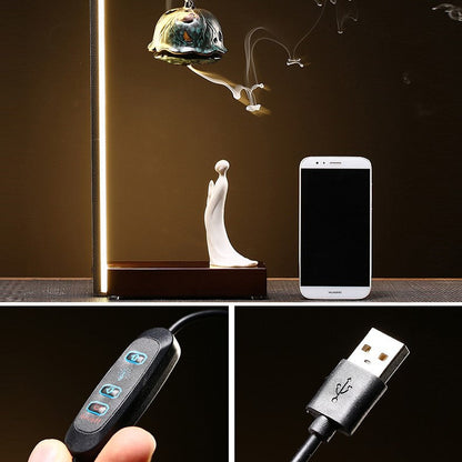Luxe Wierookbrander met LED