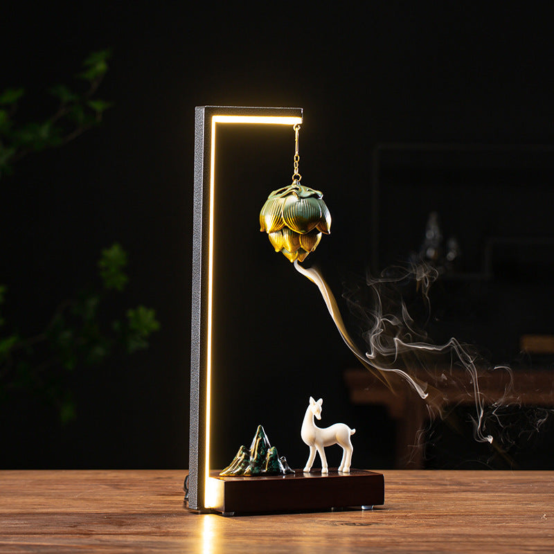 Luxe Wierookbrander met LED