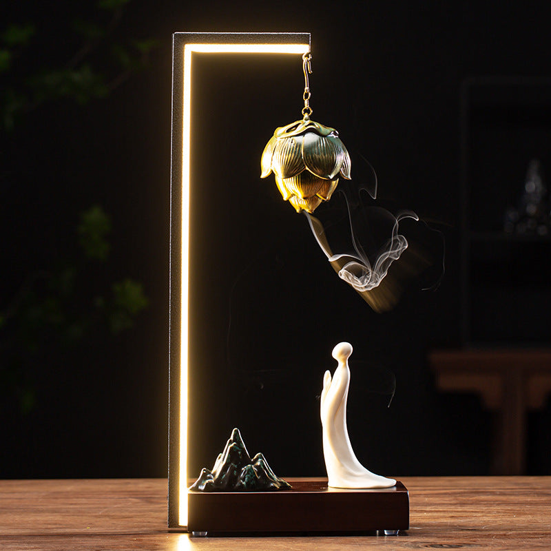 Luxe Wierookbrander met LED