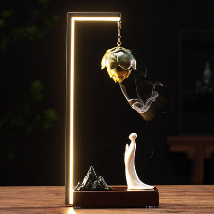 Luxe Wierookbrander met LED