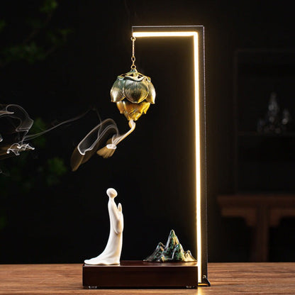 Luxe Wierookbrander met LED