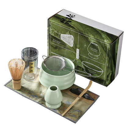 Matcha Set Bamboe Klopper Theeset Accessoires