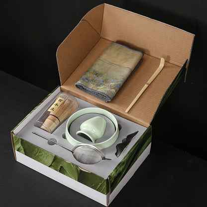 Matcha Set Bamboe Klopper Theeset Accessoires