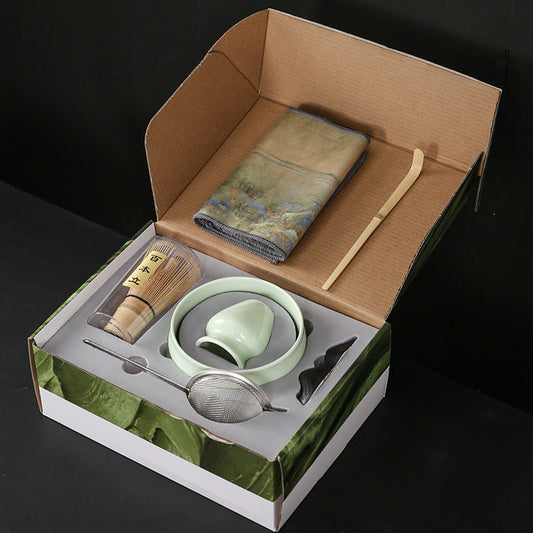 Matcha Set Bamboe Klopper Theeset Accessoires