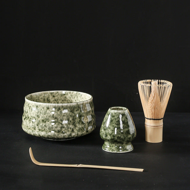 Matcha Set Bamboe Klopper Theeset Accessoires