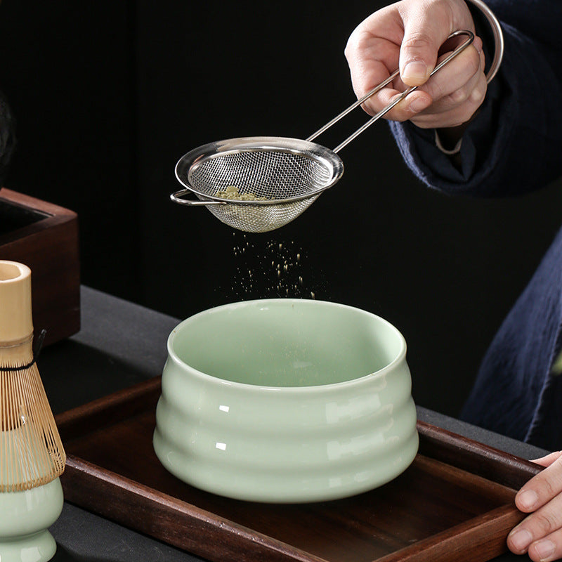 Matcha Set Bamboe Klopper Theeset Accessoires