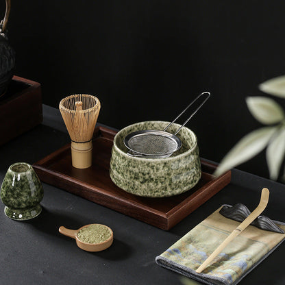 Matcha Set Bamboe Klopper Theeset Accessoires