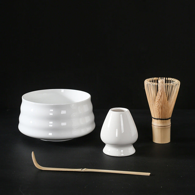 Matcha Set Bamboe Klopper Theeset Accessoires