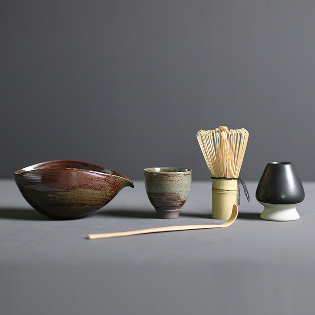 Matcha Kom Klopper Set Theeset Accessoires