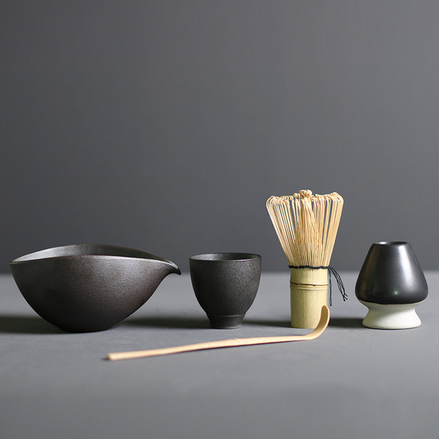 Matcha Kom Klopper Set Theeset Accessoires