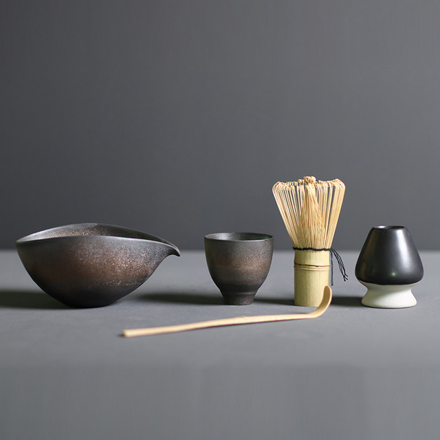 Matcha Kom Klopper Set Theeset Accessoires