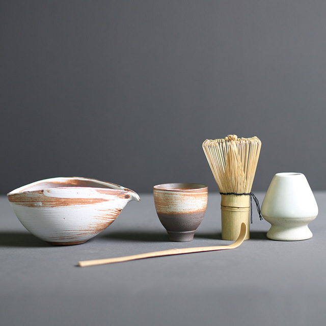 Matcha Kom Klopper Set Theeset Accessoires