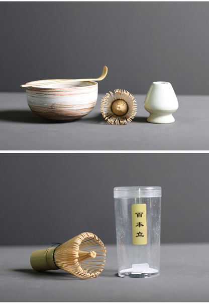 Matcha Kom Klopper Set Theeset Accessoires