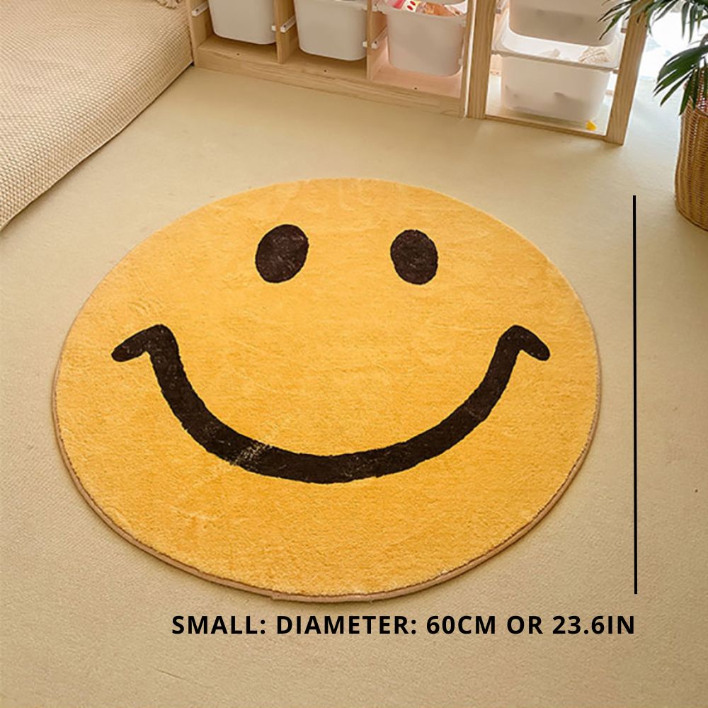Gezellig Smileyvloerkleed